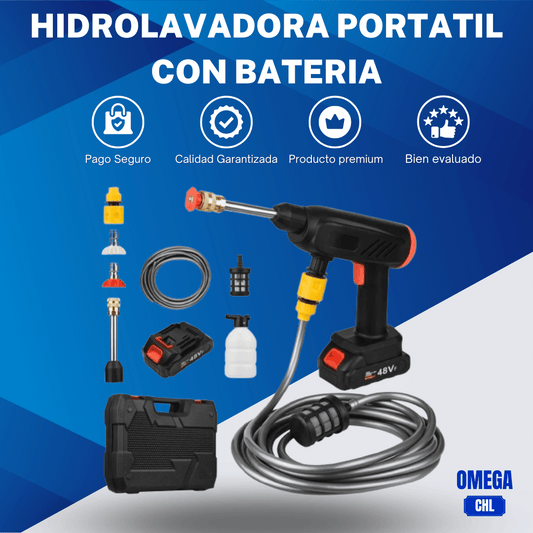 HIDROLAVADORA Portatil con Bateria